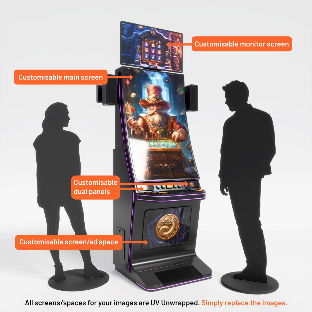 Casino Gaming Slot Machine 3D Model 3D model_1