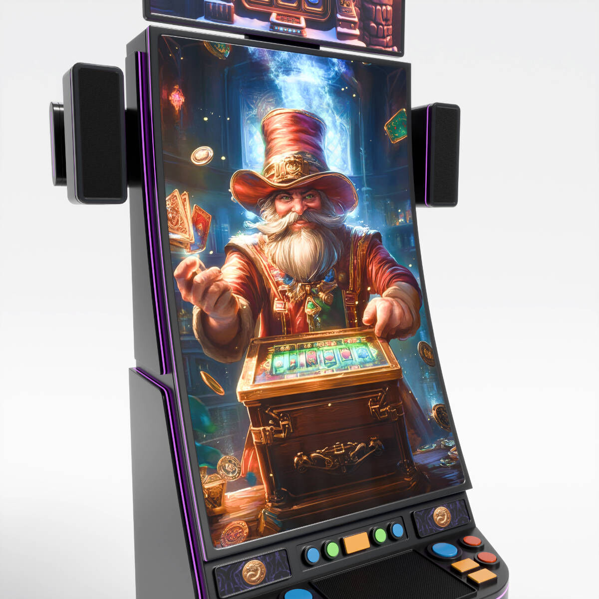 Casino Gaming Slot Machine 3D Model 3D model_2