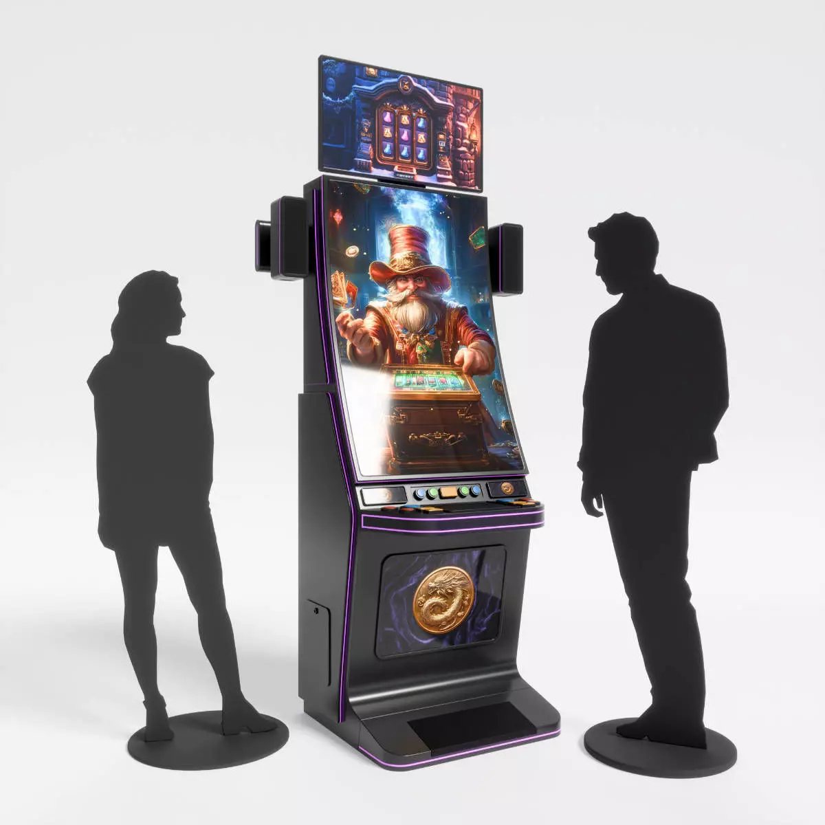 Casino Gaming Slot Machine 3D Model 3D model_0