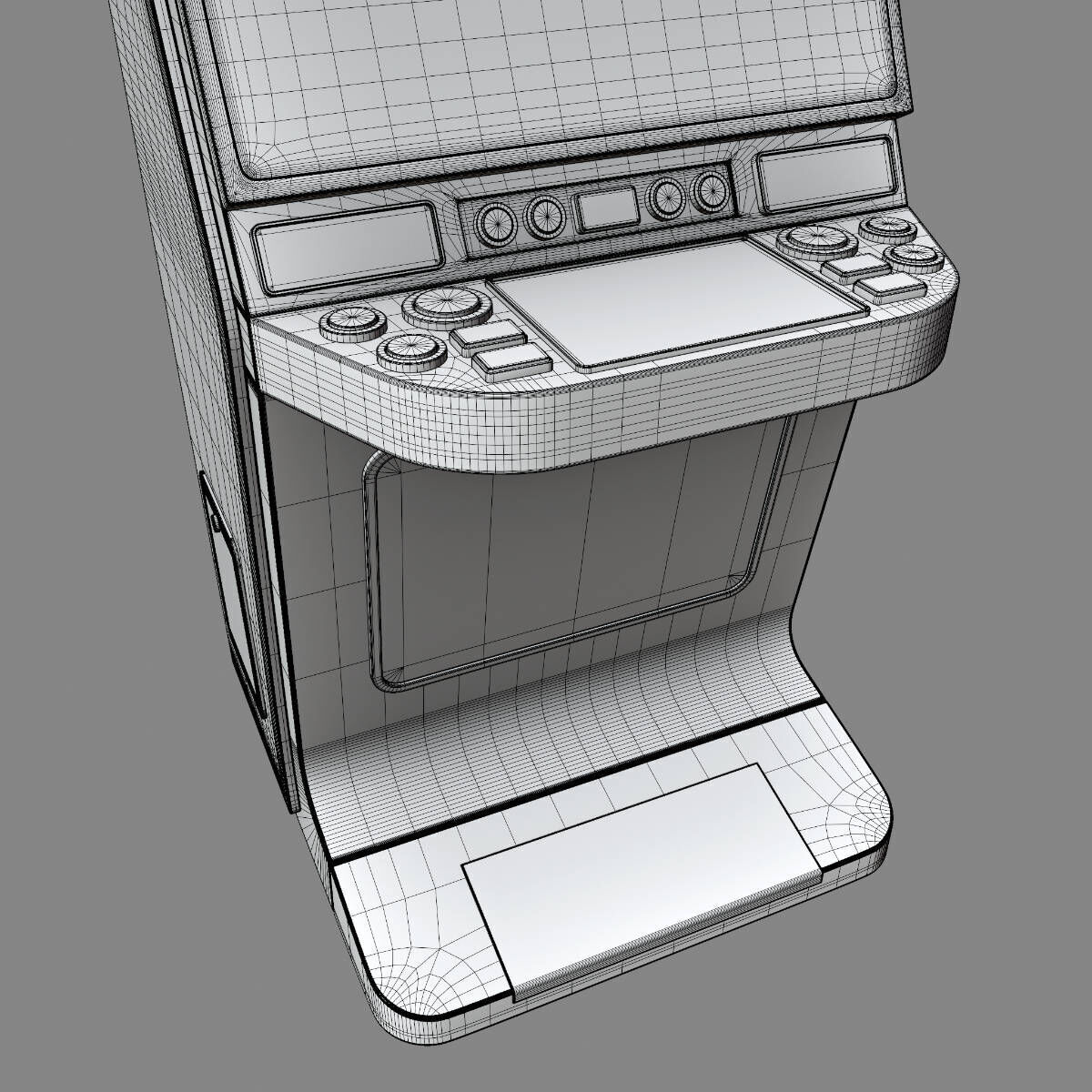 Casino Gaming Slot Machine 3D Model 3D model_7