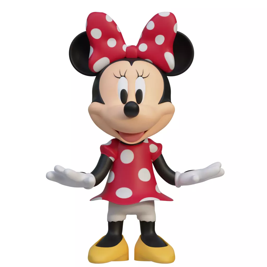 Minnie Mouse Free 3D print model