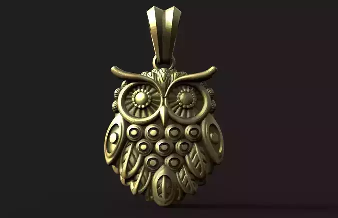 Owl pendant 