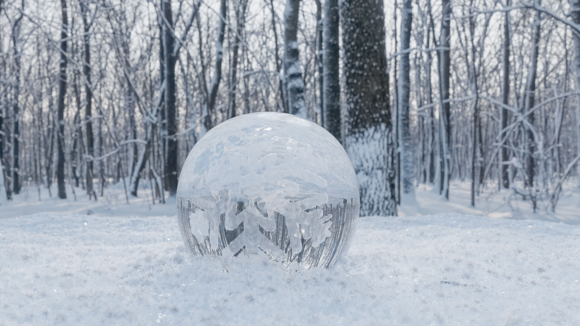 Snow Crystals Pack Low-poly 3D model_12