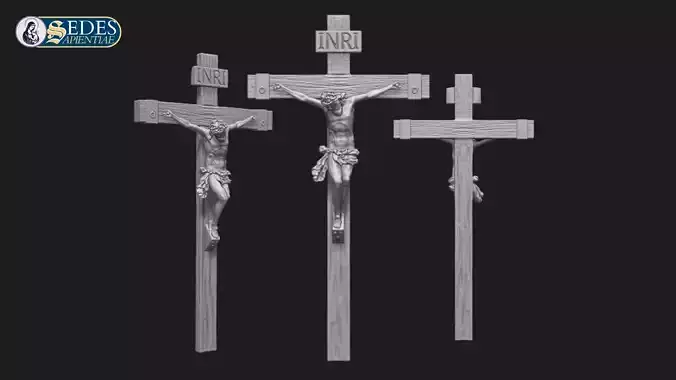 Simple Crucifix - Jesus Christ
