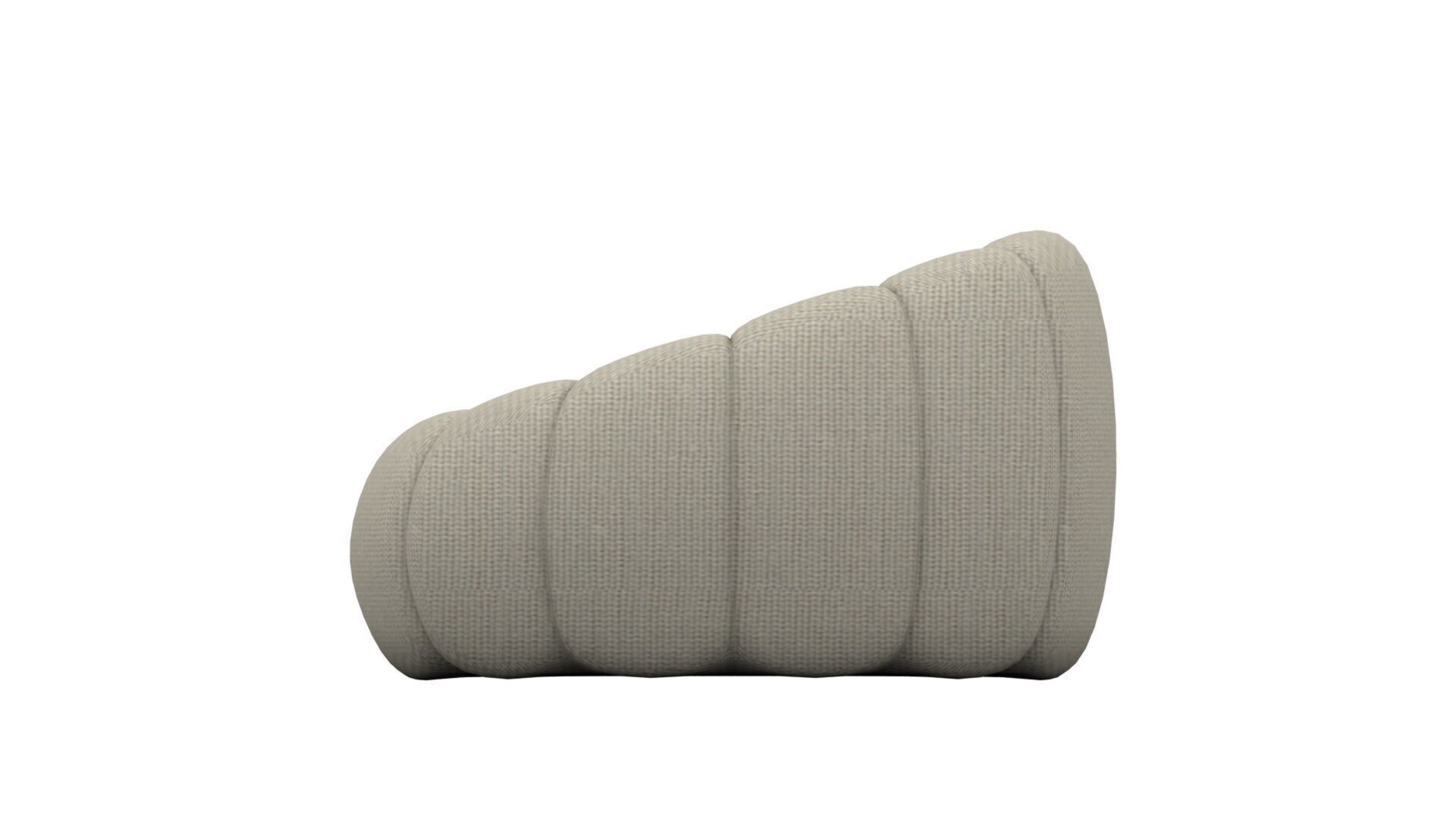 Modern Arm Chair 3D print model_2