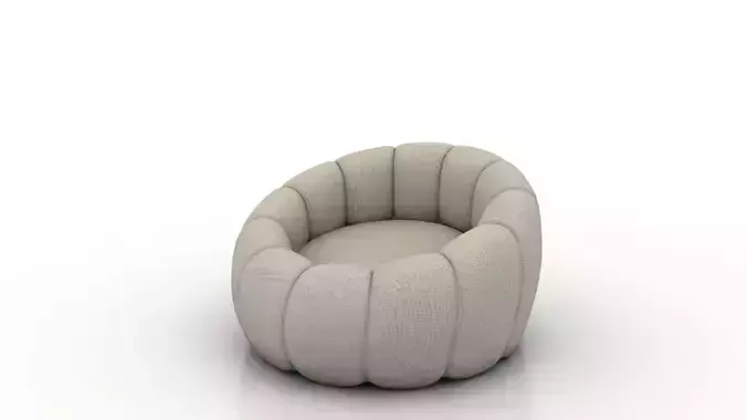 Modern Arm Chair 3D print model