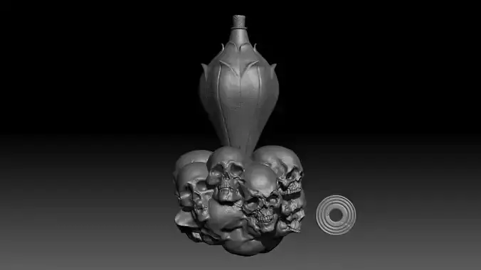 Plaguebane Gourd - Black Myth Wukong equipment 3D print model