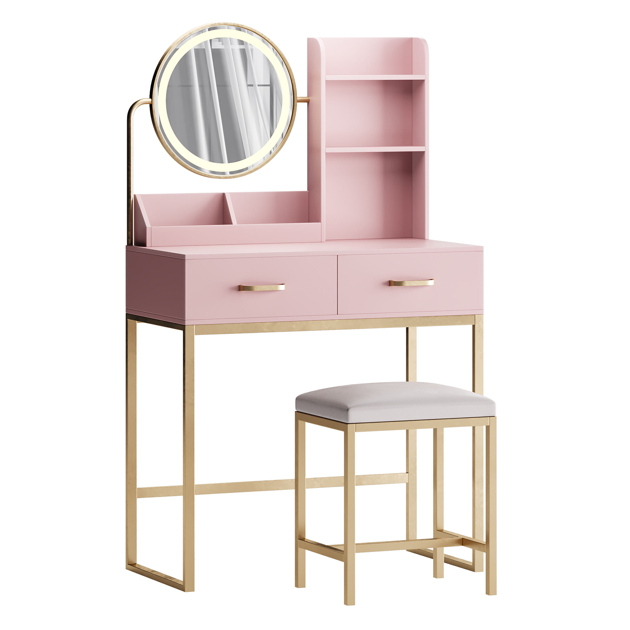 Coiffeuse Borach 3D model_2