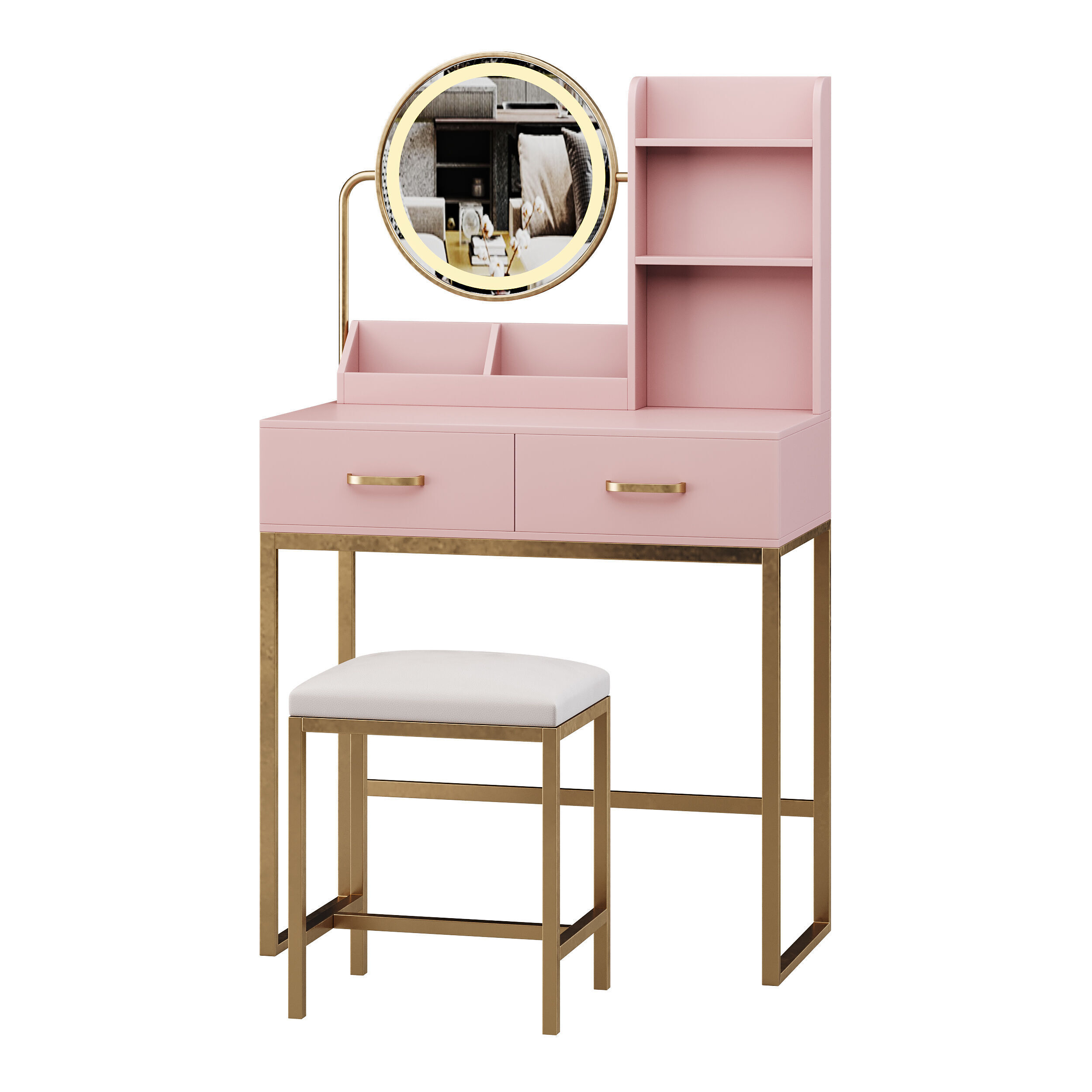 Coiffeuse Borach 3D model_5