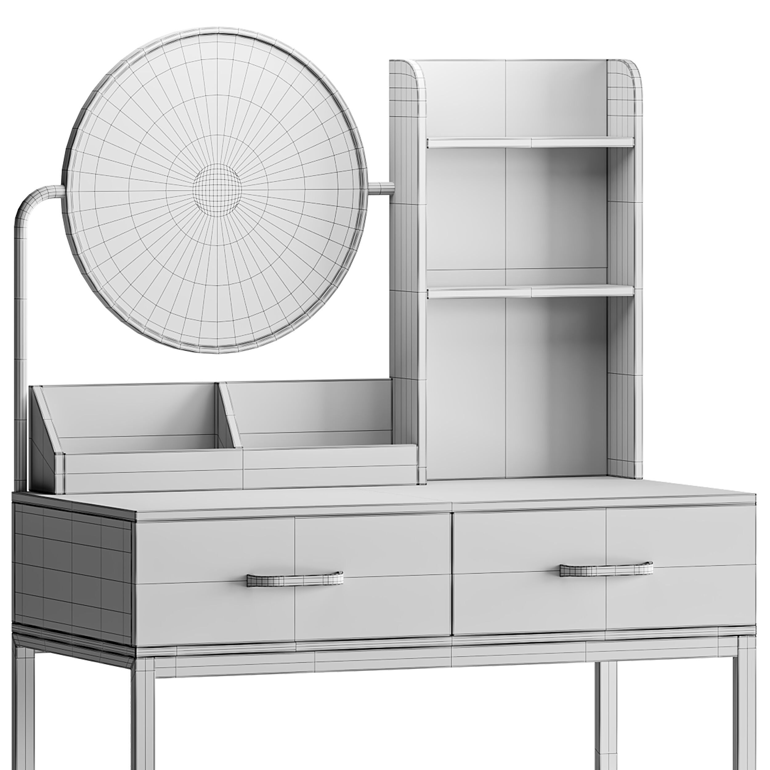 Coiffeuse Borach 3D model_14