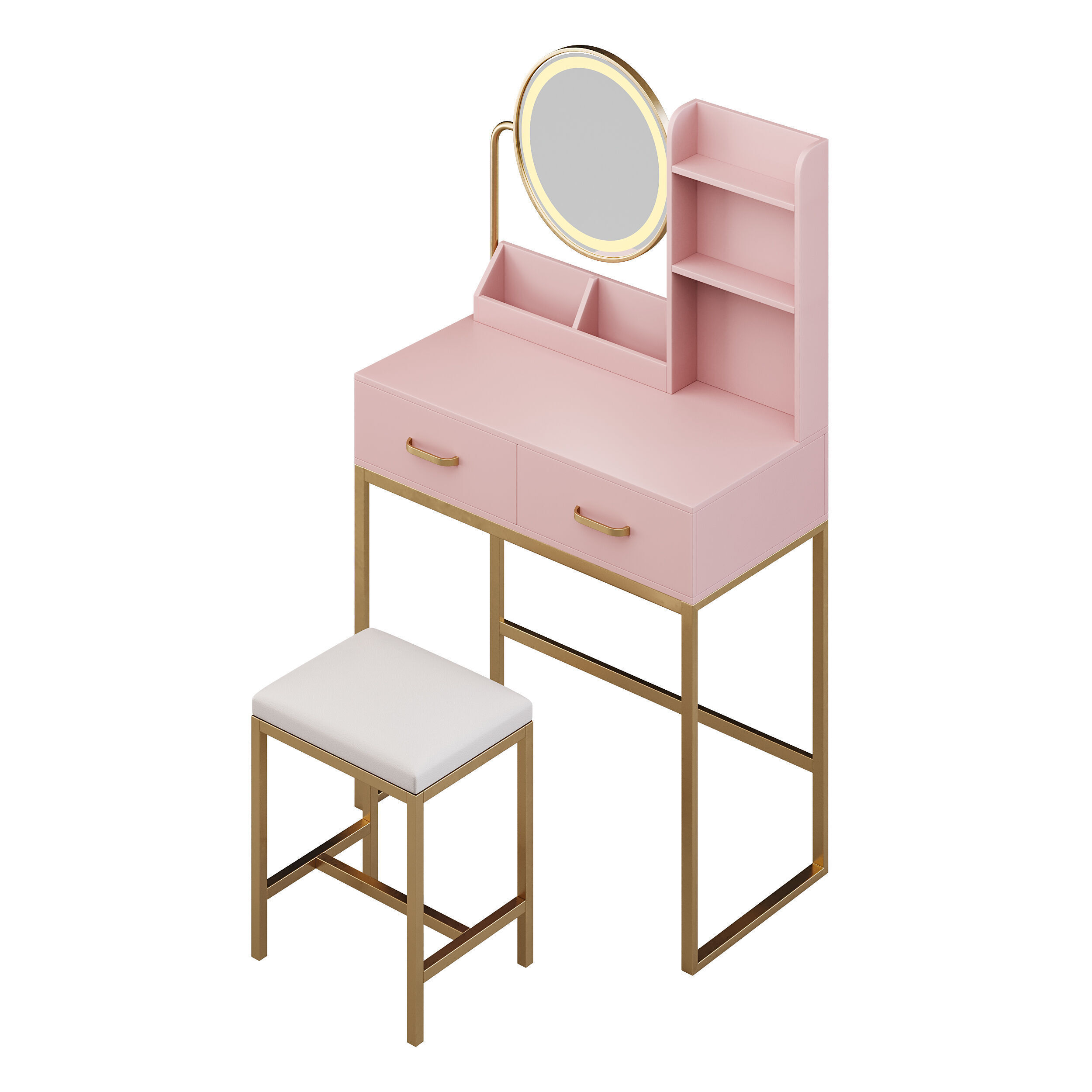 Coiffeuse Borach 3D model_3