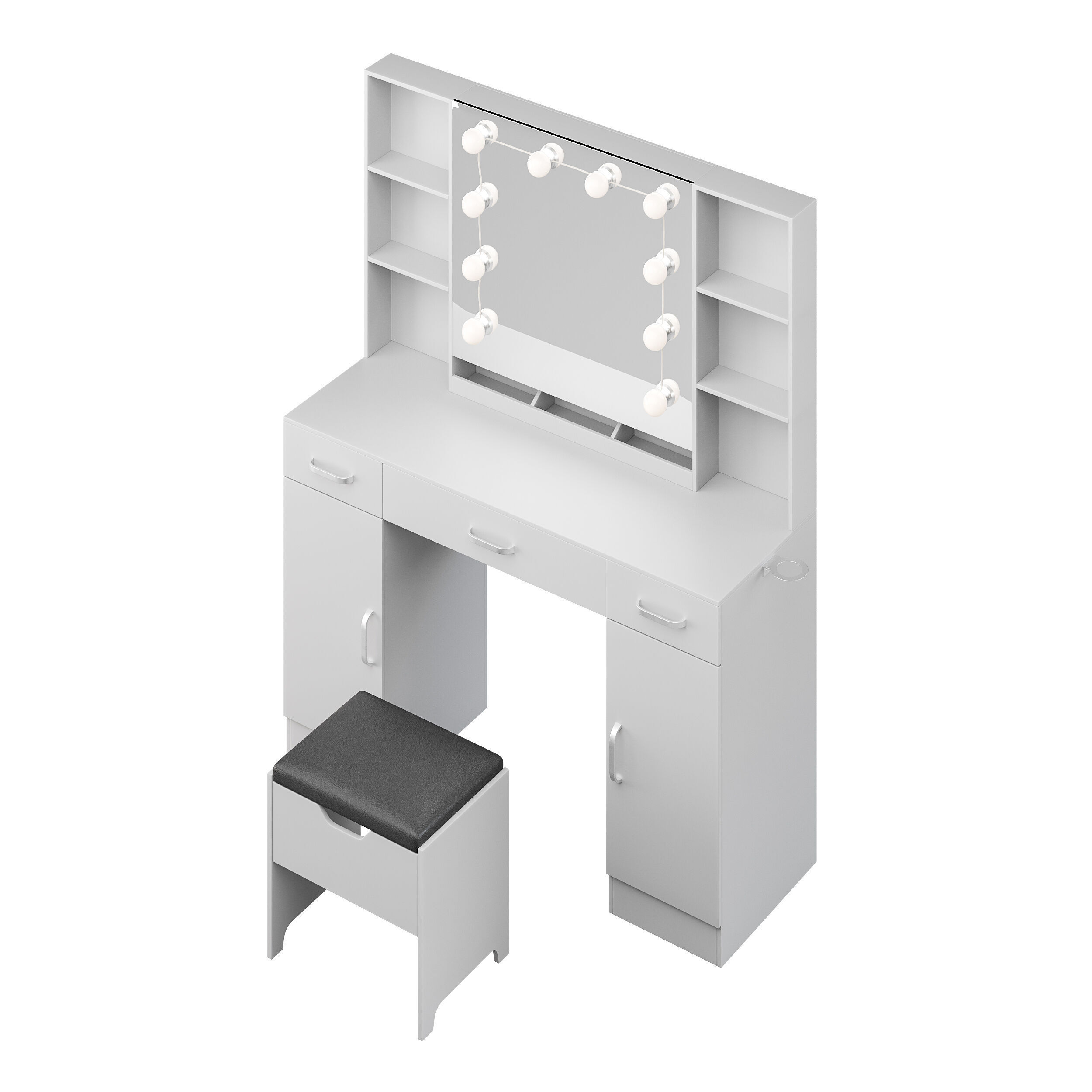 Coiffeuse Ozen 3D model_5