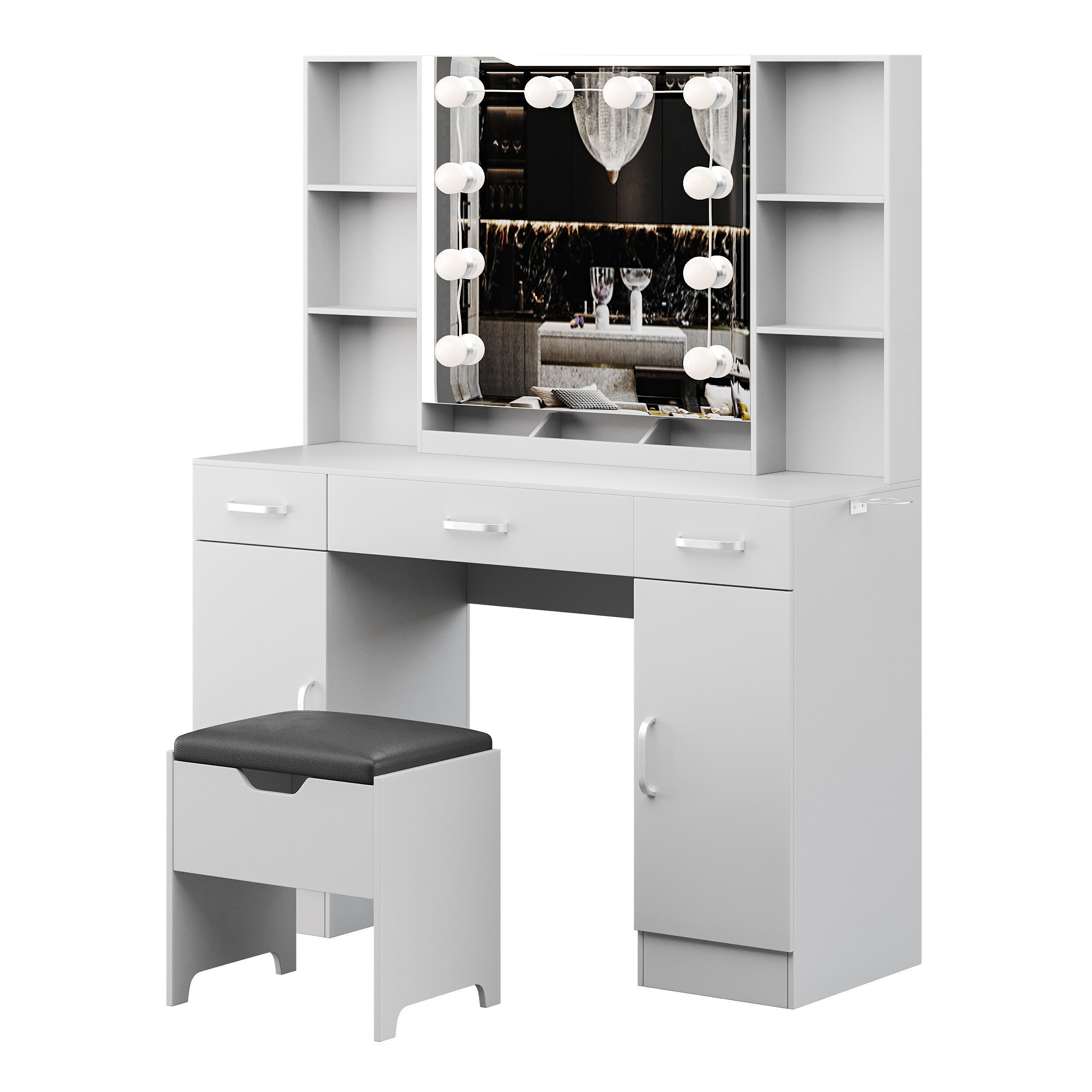 Coiffeuse Ozen 3D model_6