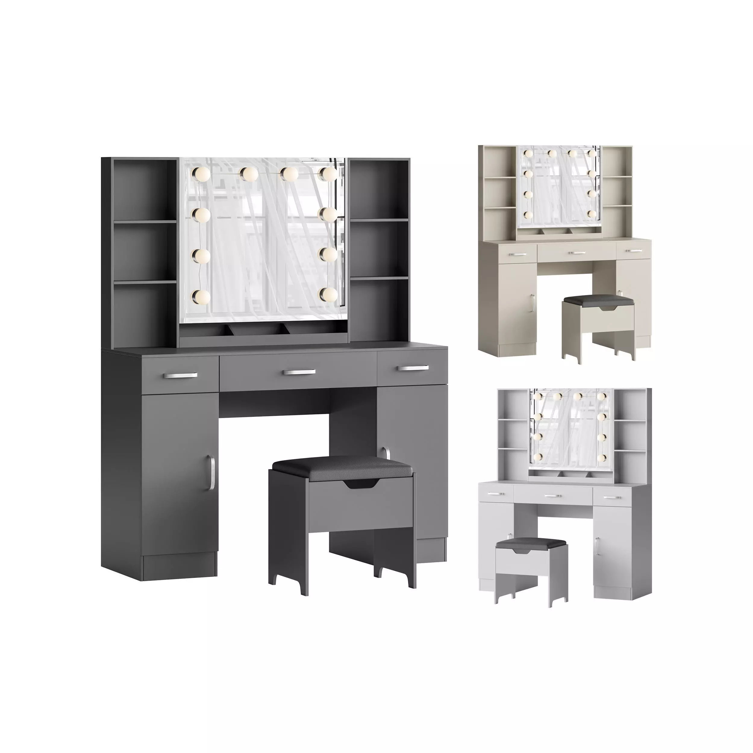 Coiffeuse Ozen 3D model_0