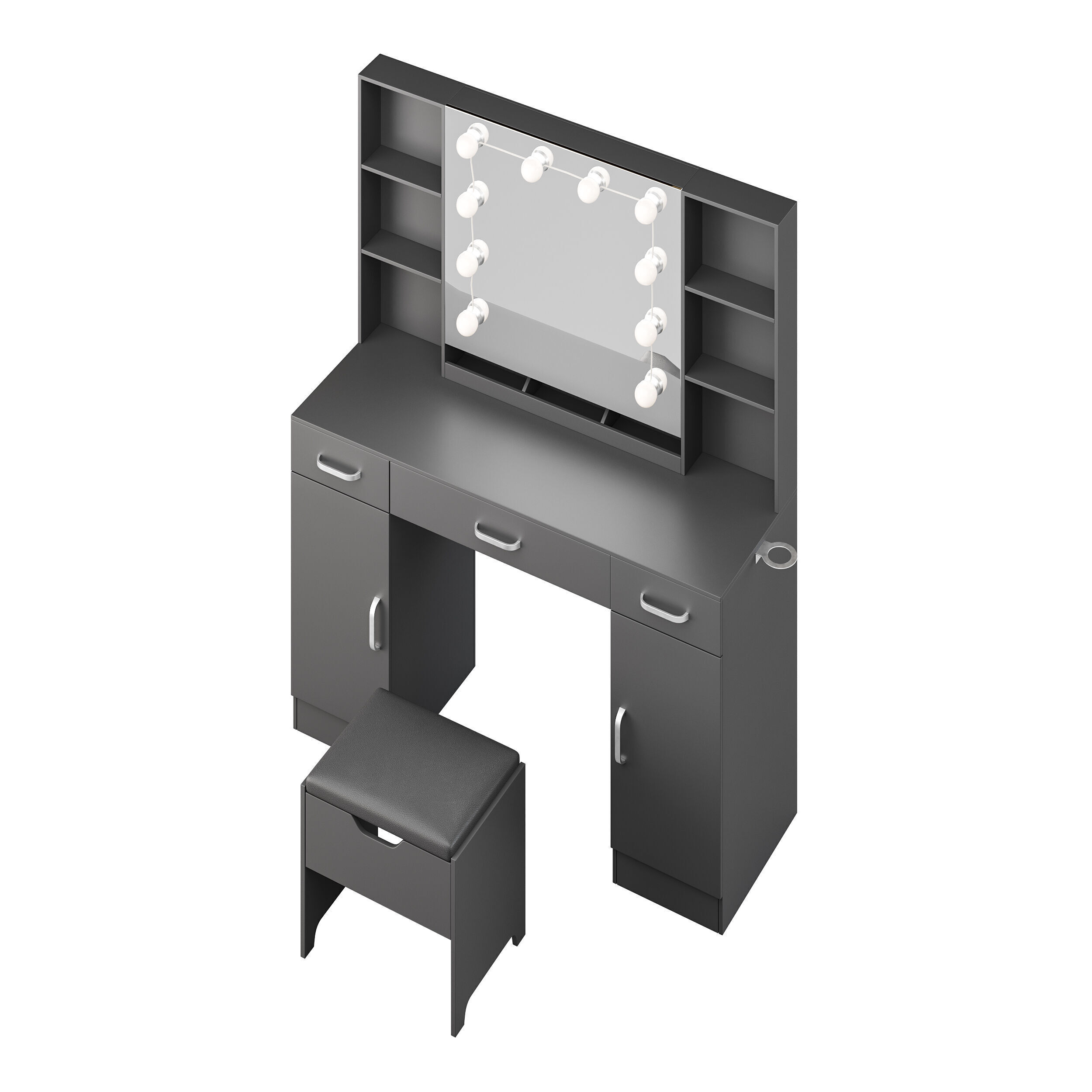 Coiffeuse Ozen 3D model_8