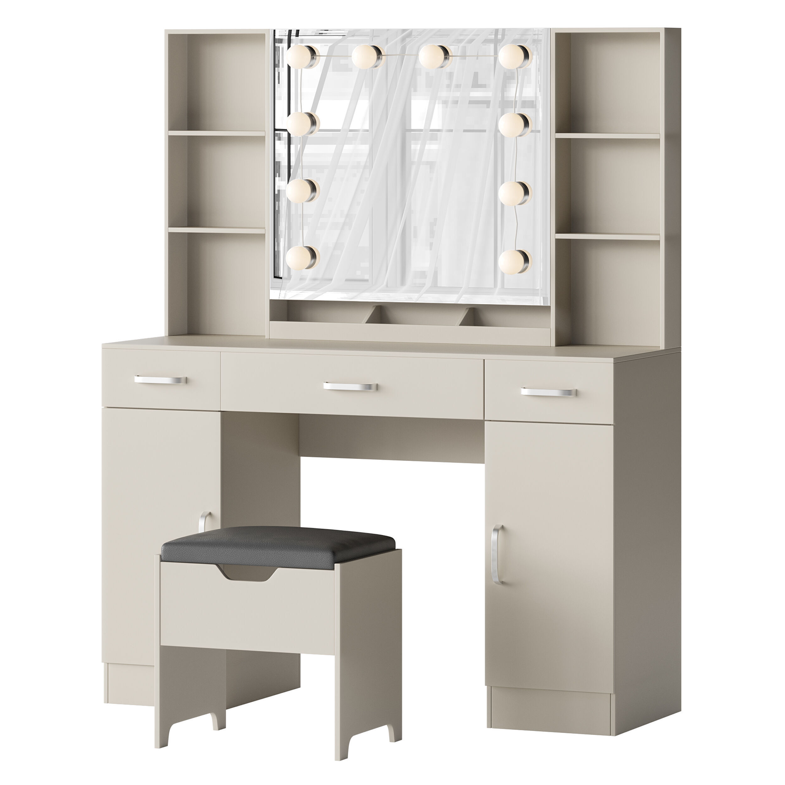 Coiffeuse Ozen 3D model_10