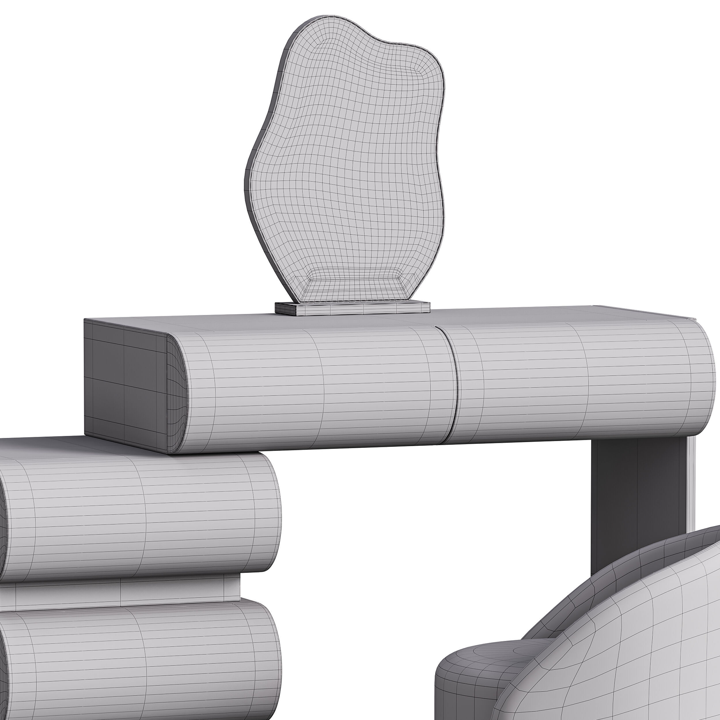 Dressing table 01 3D model_14