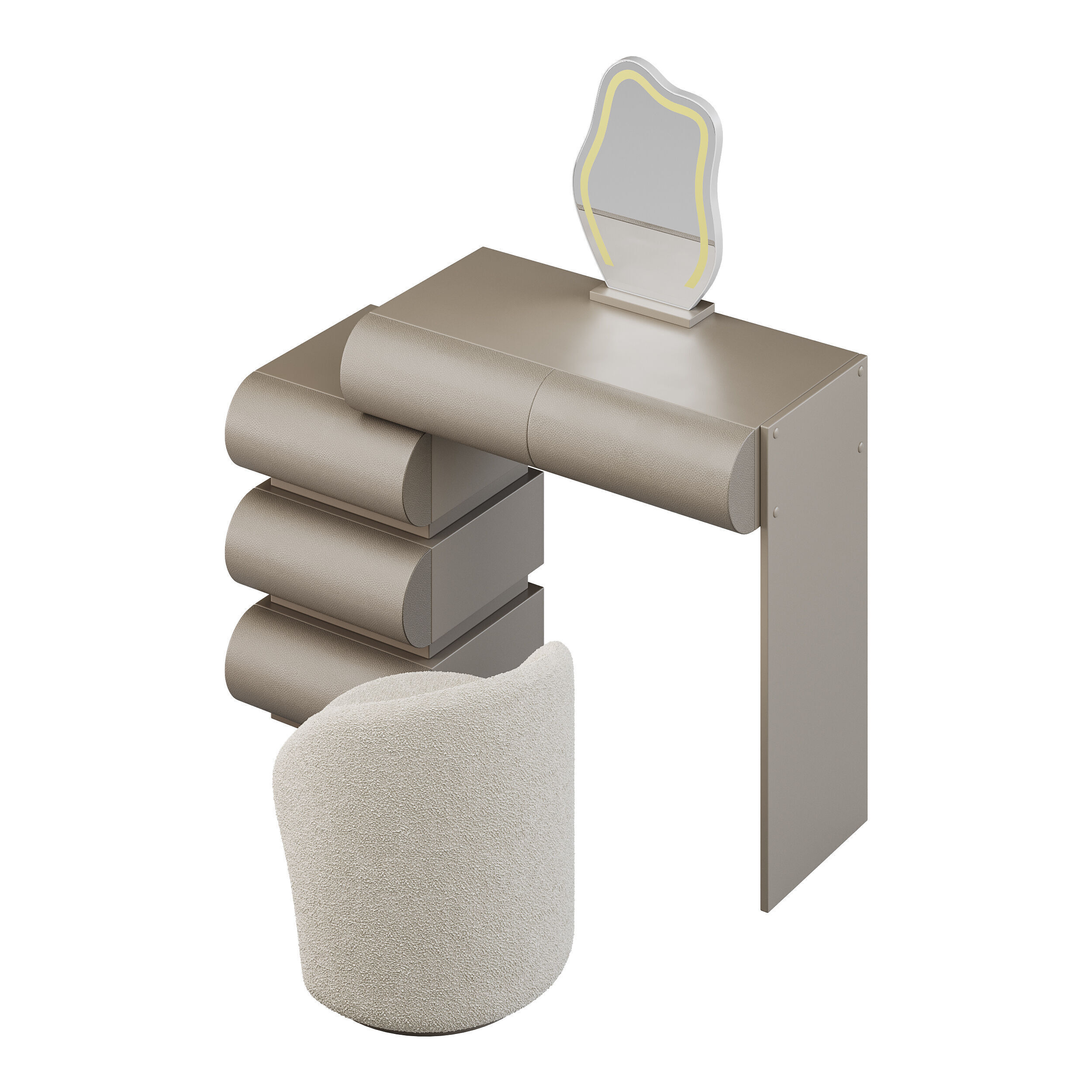 Dressing table 01 3D model_6