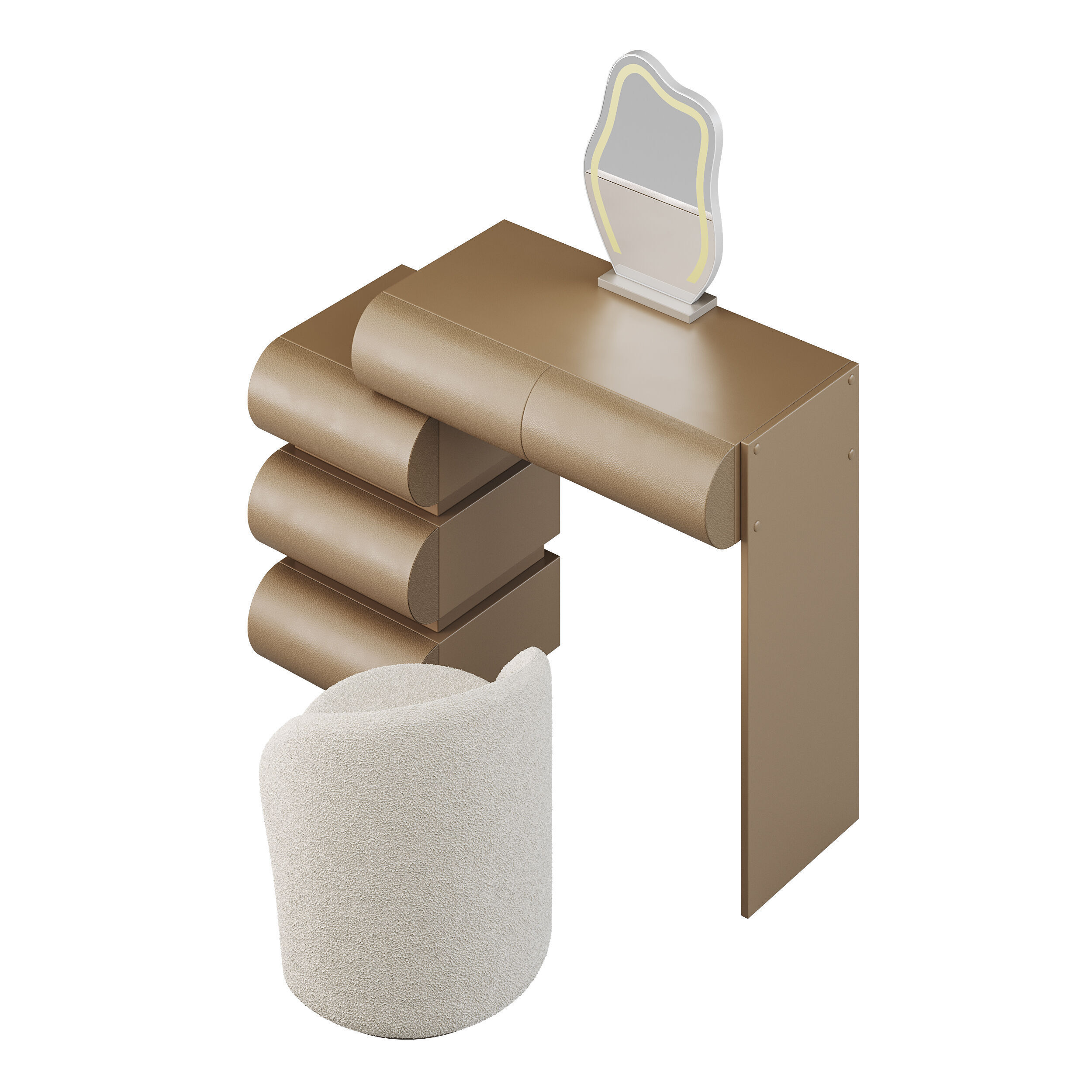 Dressing table 01 3D model_5