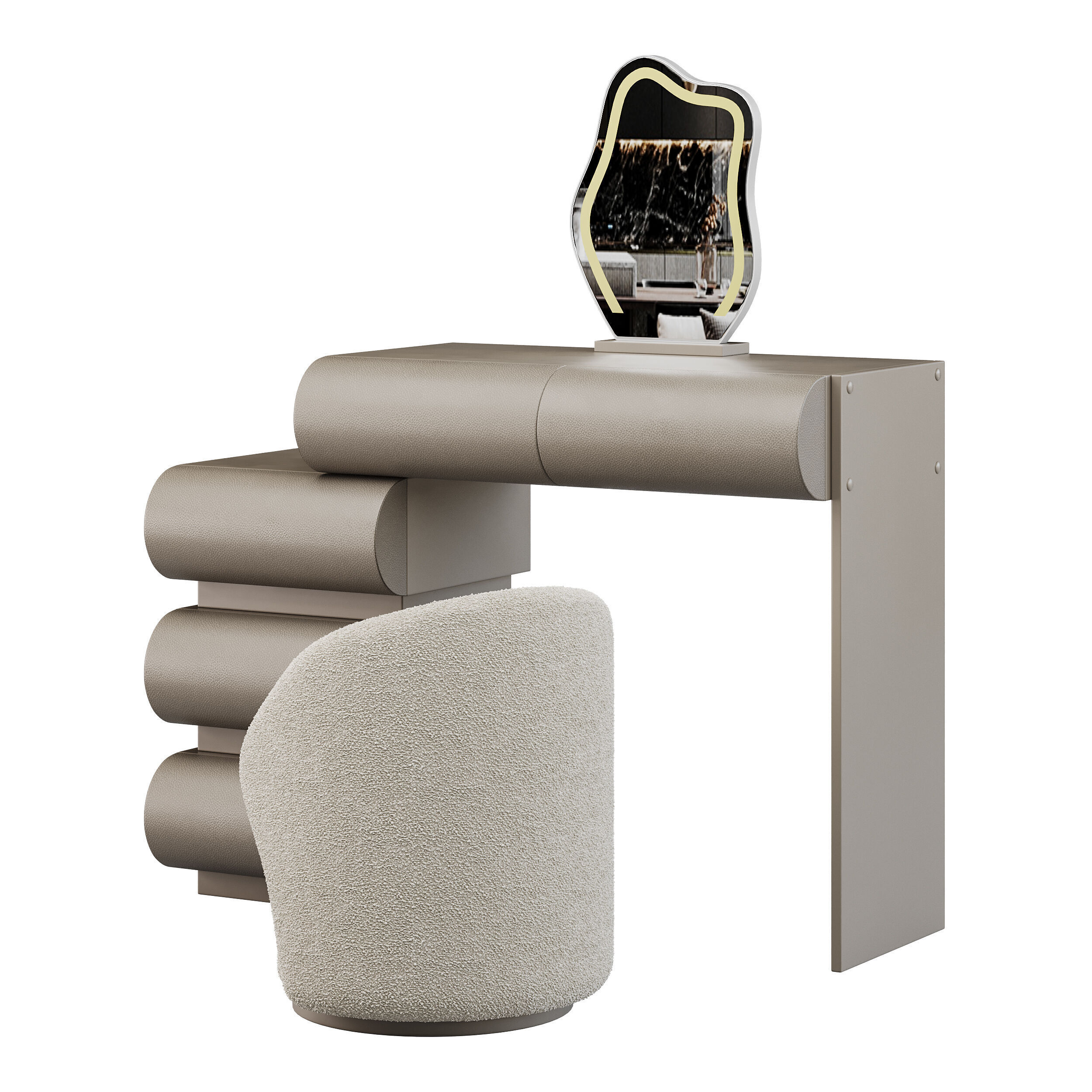 Dressing table 01 3D model_11