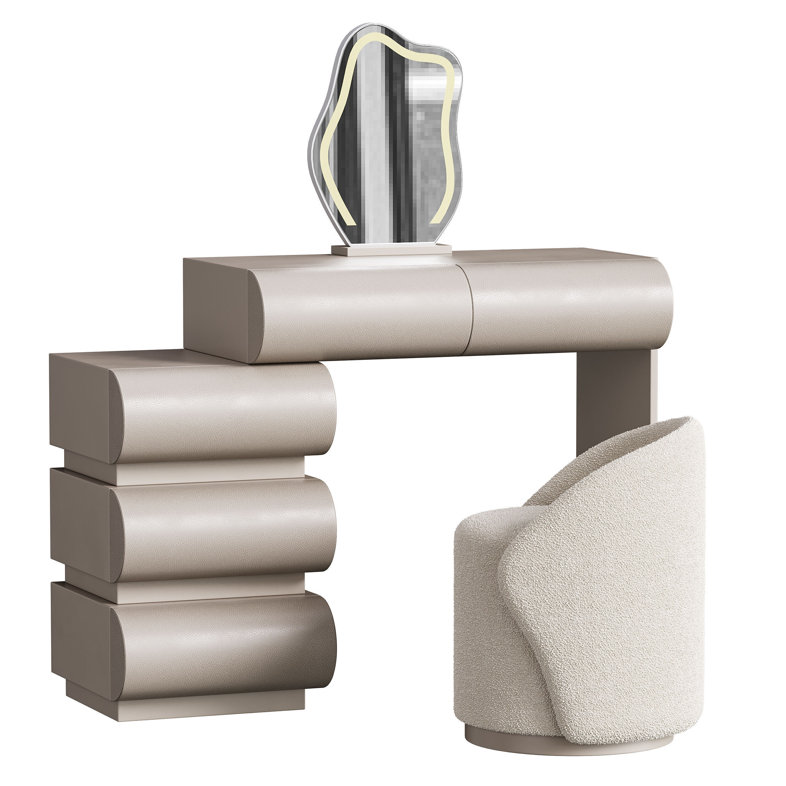 Dressing table 01 3D model_10