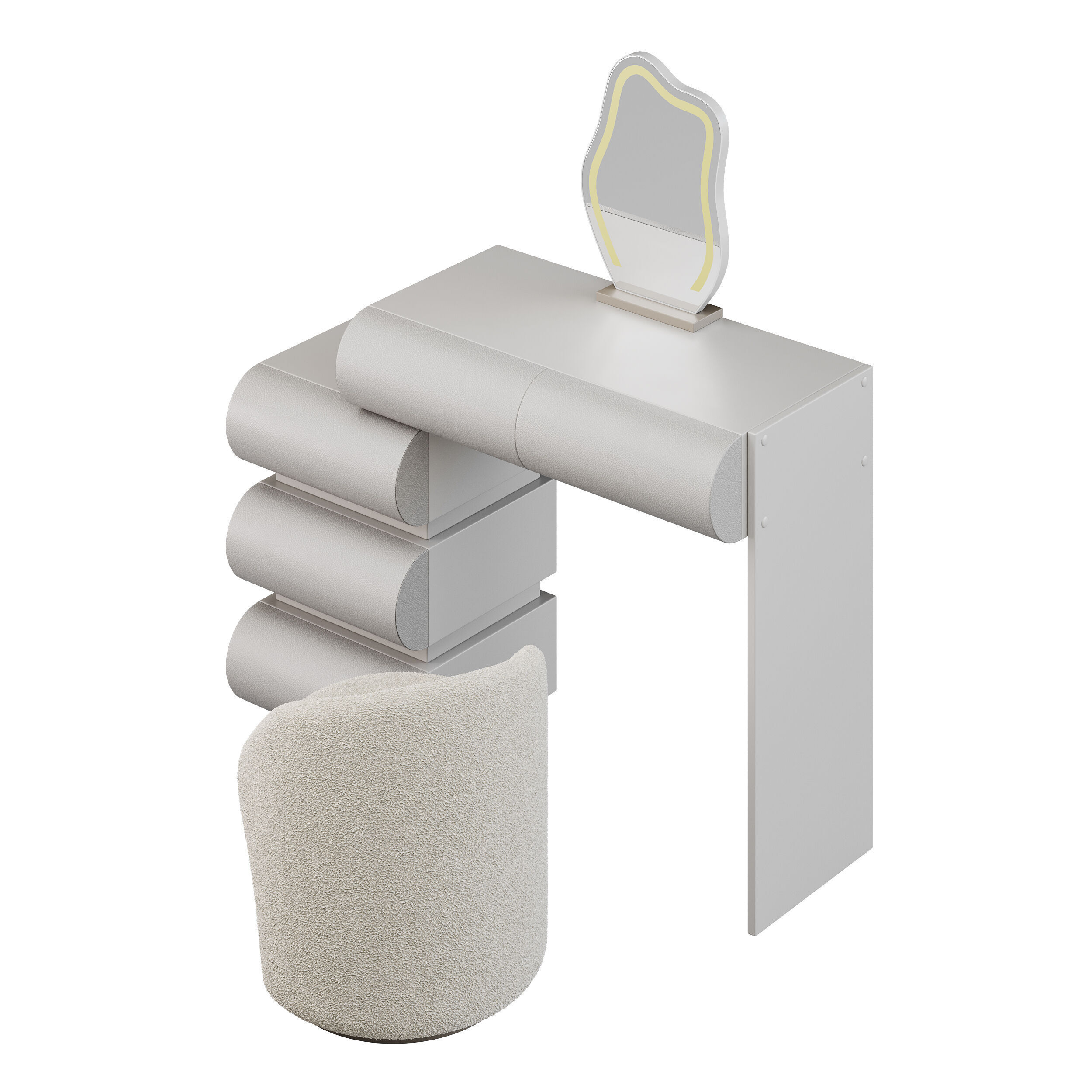 Dressing table 01 3D model_2