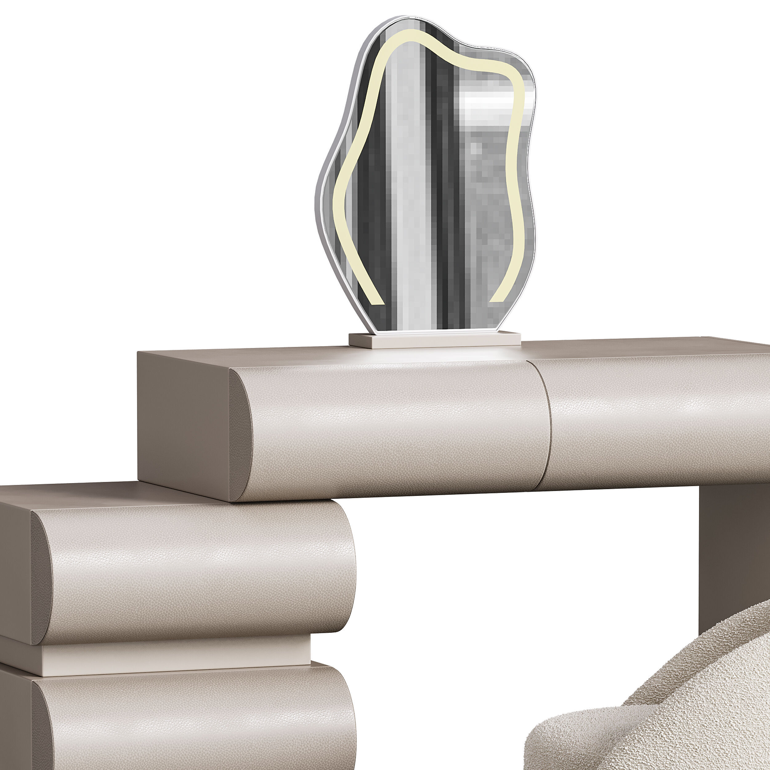 Dressing table 01 3D model_8