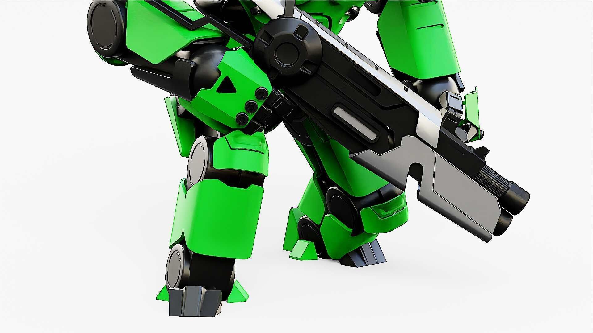 DOOM FIGHTER V-2  Rigged for Unreal Engine - Unity - MIXAMO  3D model_29