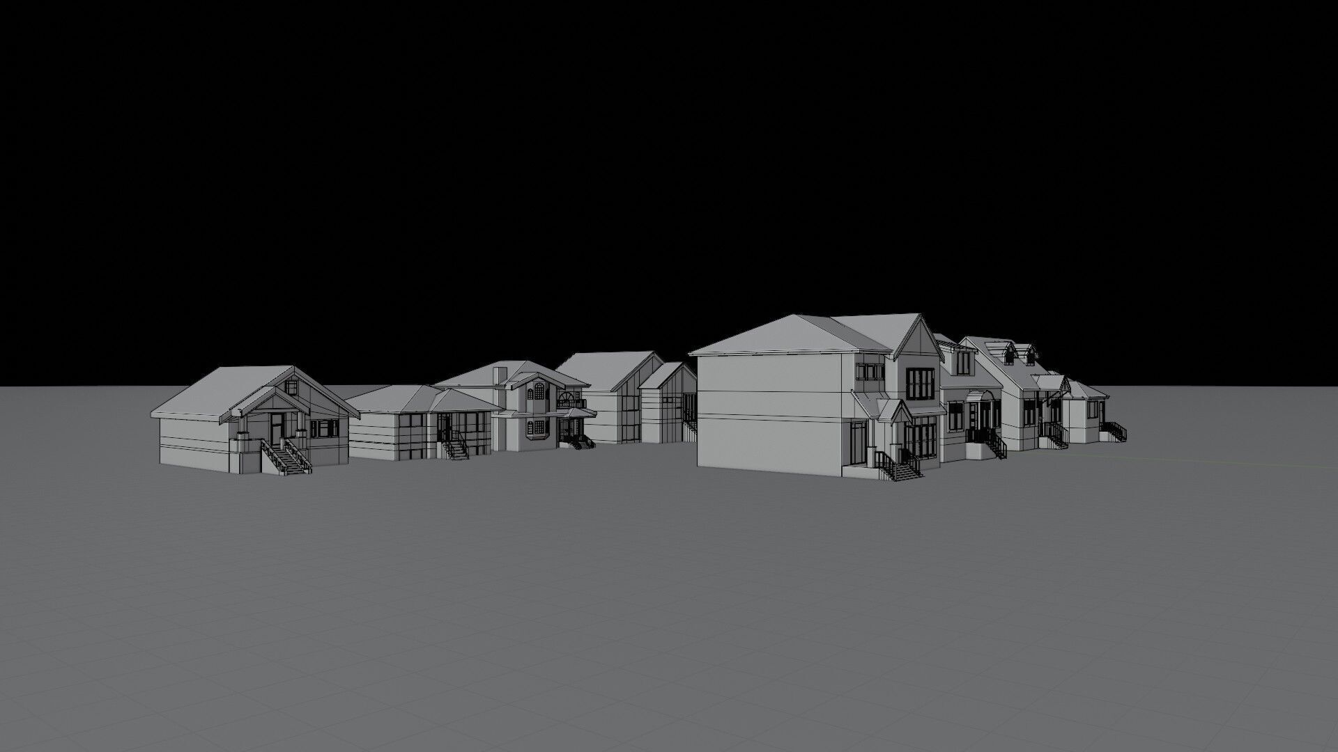 House collection 3D model_14