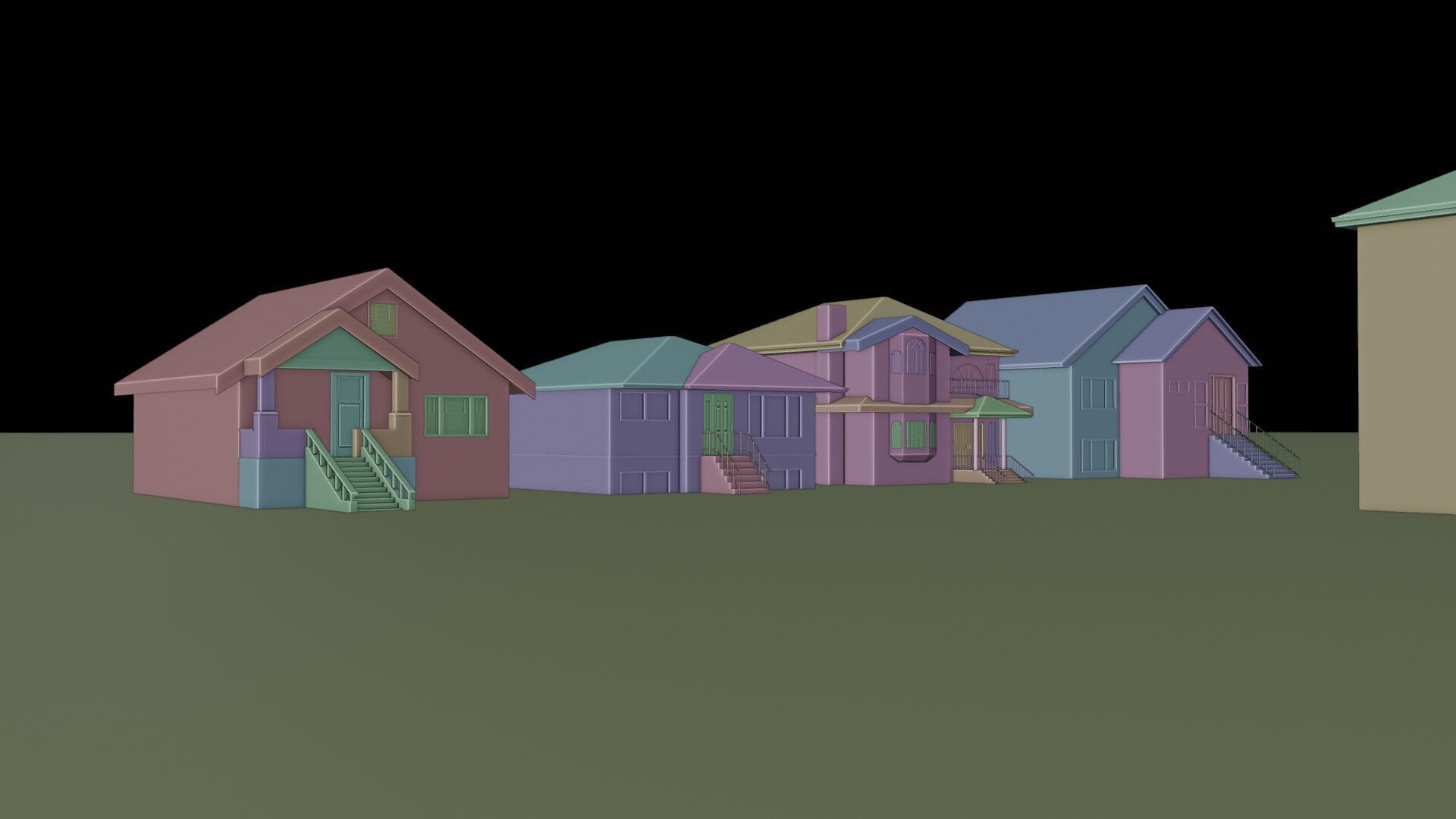 House collection 3D model_16