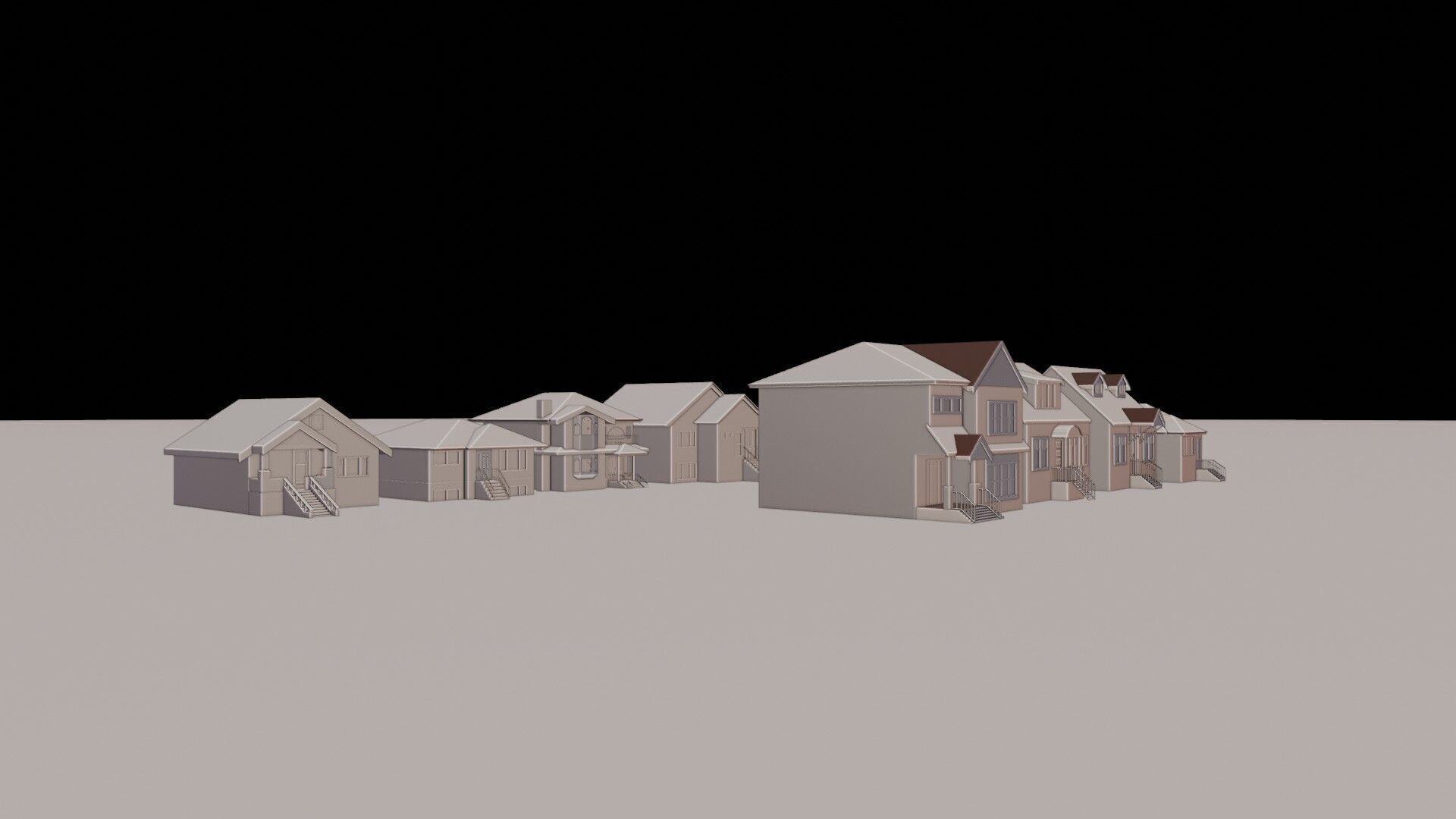 House collection 3D model_24