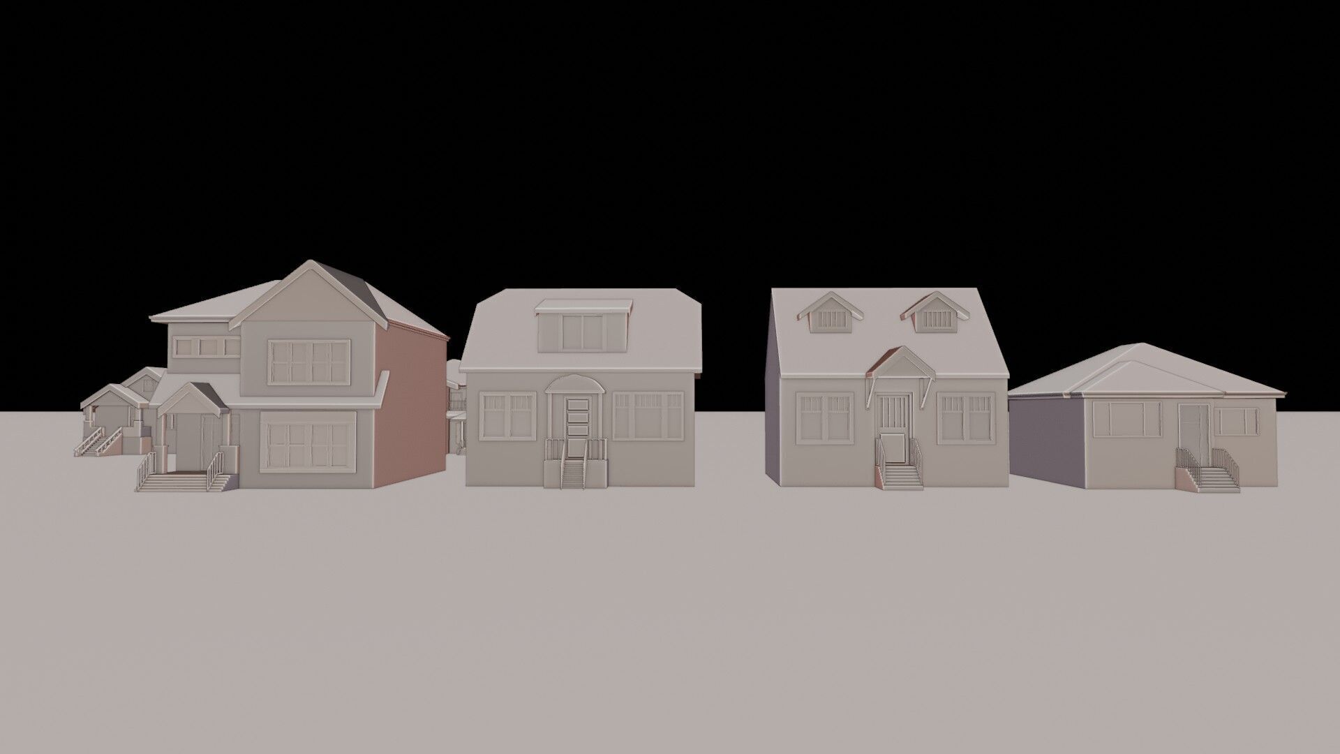 House collection 3D model_20