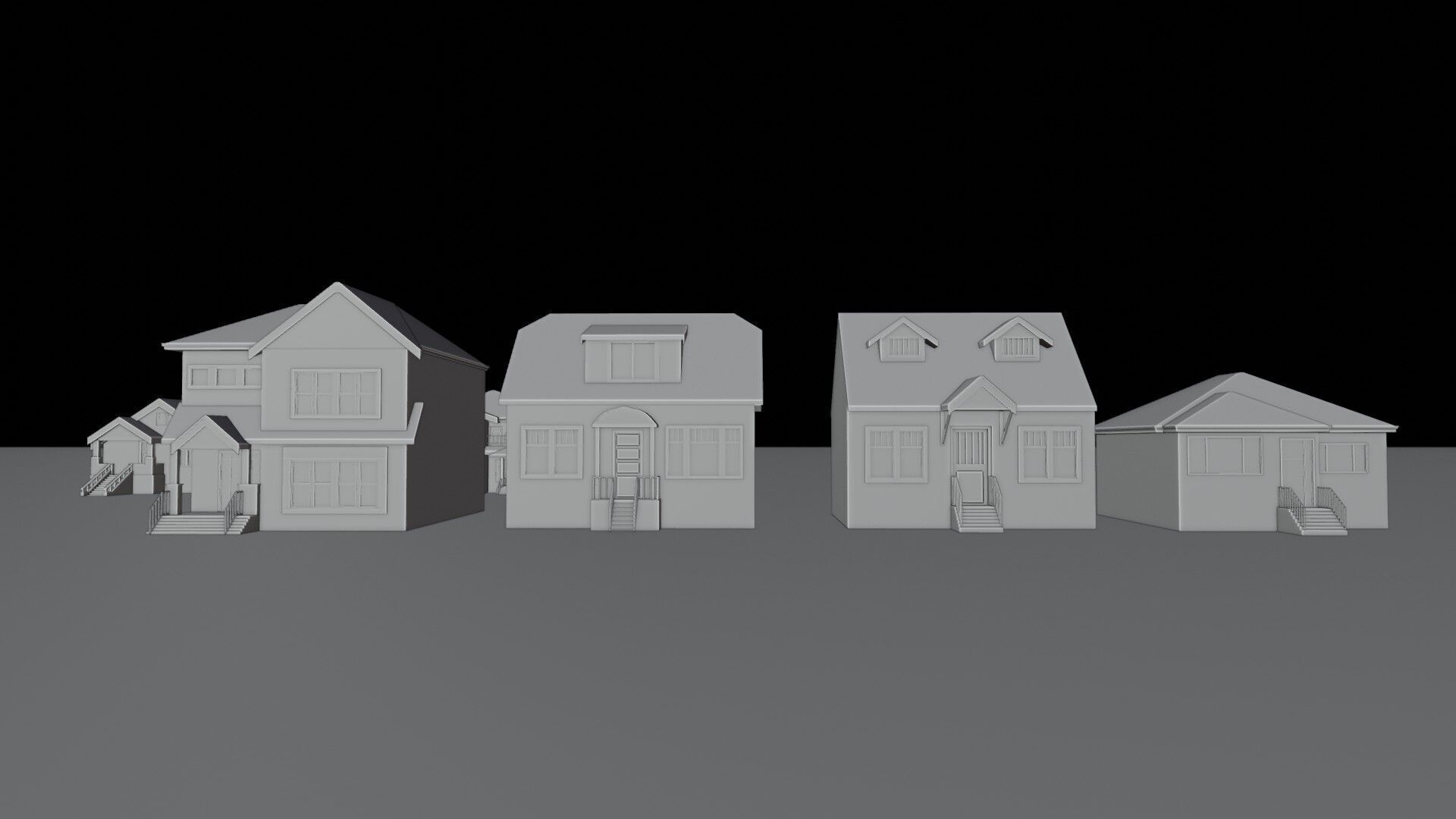 House collection 3D model_5
