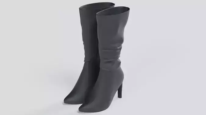  Boots Low-poly 3D model