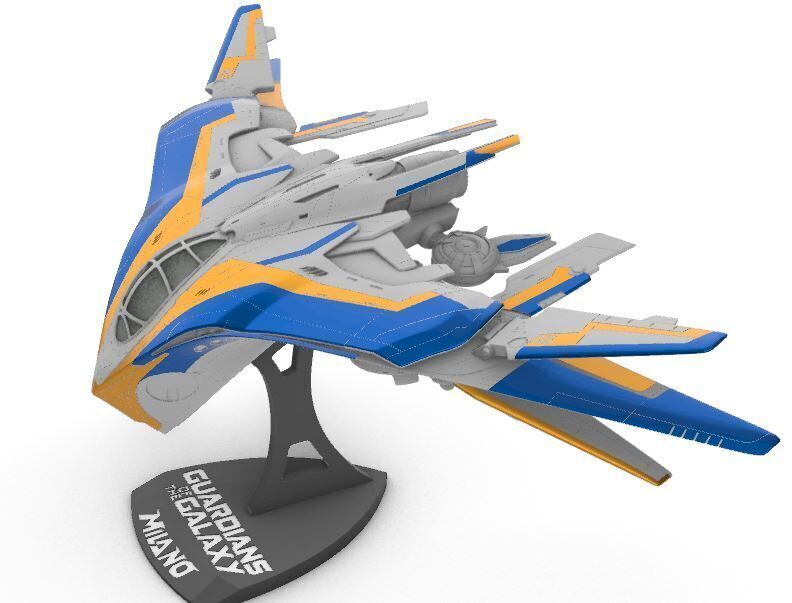 Milano -  Guardians of the Galaxy 3D print model_3