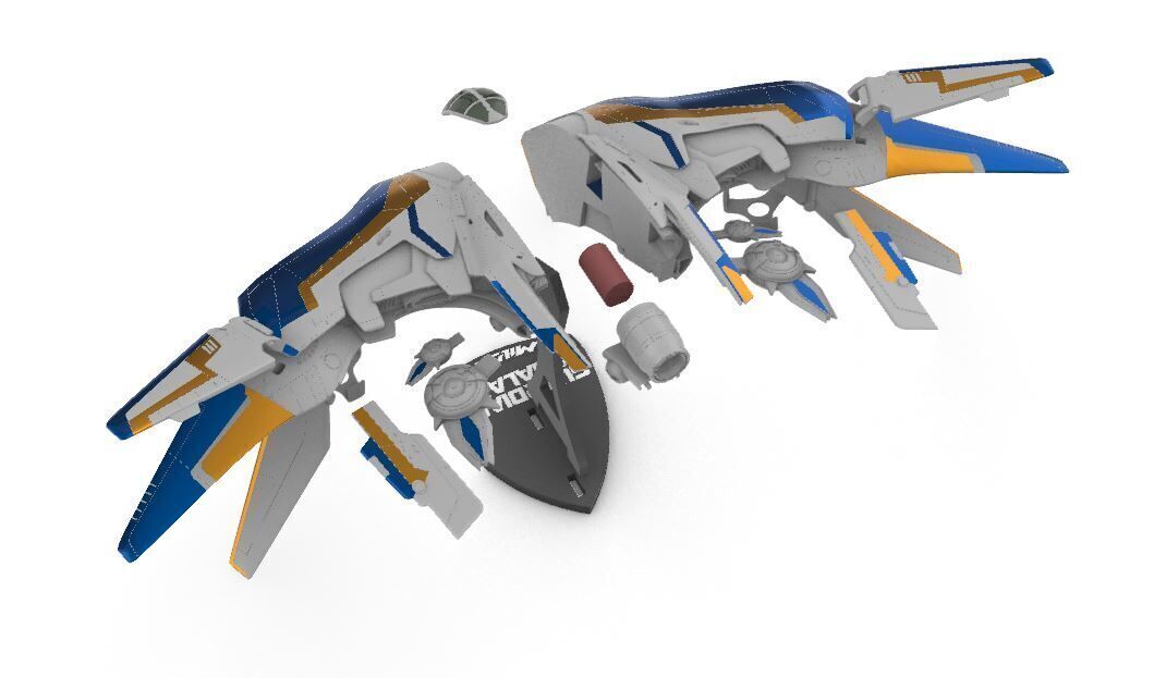 Milano -  Guardians of the Galaxy 3D print model_8