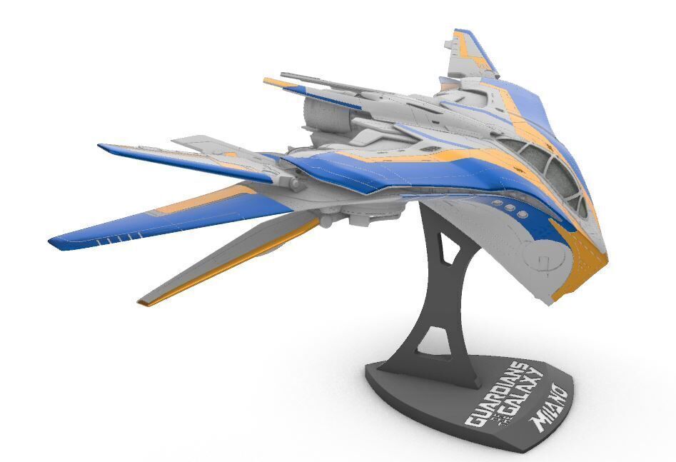 Milano -  Guardians of the Galaxy 3D print model_6