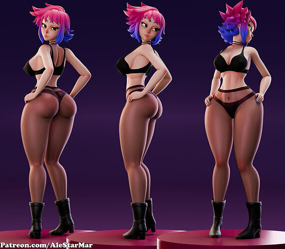 Ramona Flowers - 3D Model 3D model