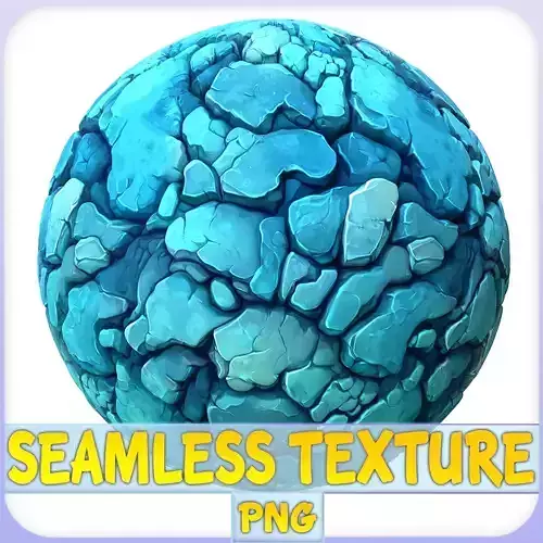 Stylized Stone Floor Seamless Texture