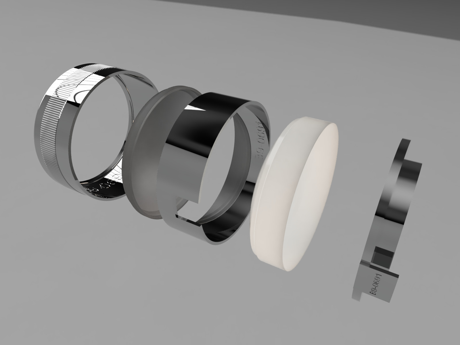 Large Dialight Panel Light - Lost in Space Robot B9 3d-printable 3D print model_3