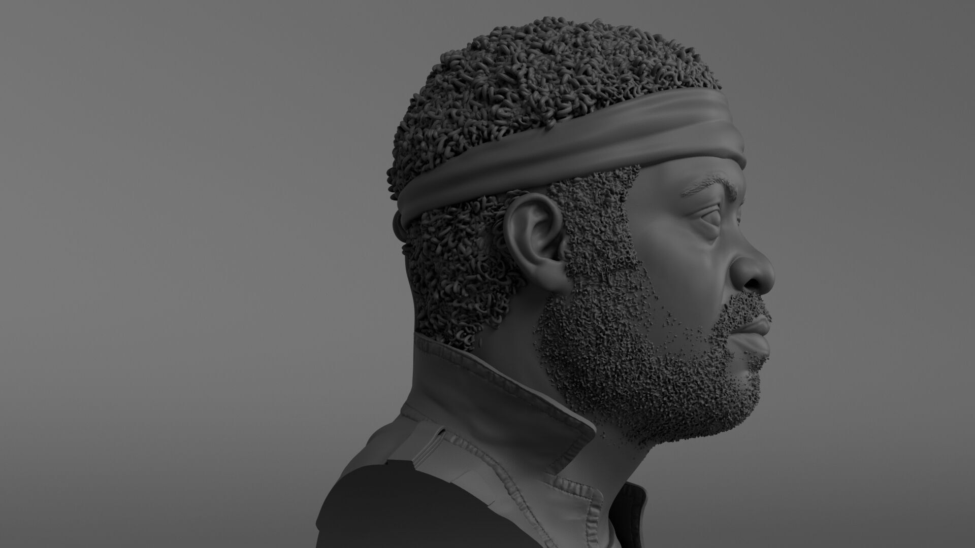 Yaphet Kotto - Parker - Alien 3D print model_8