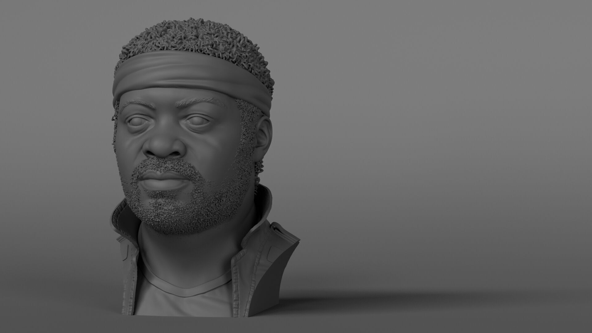 Yaphet Kotto - Parker - Alien 3D print model_1