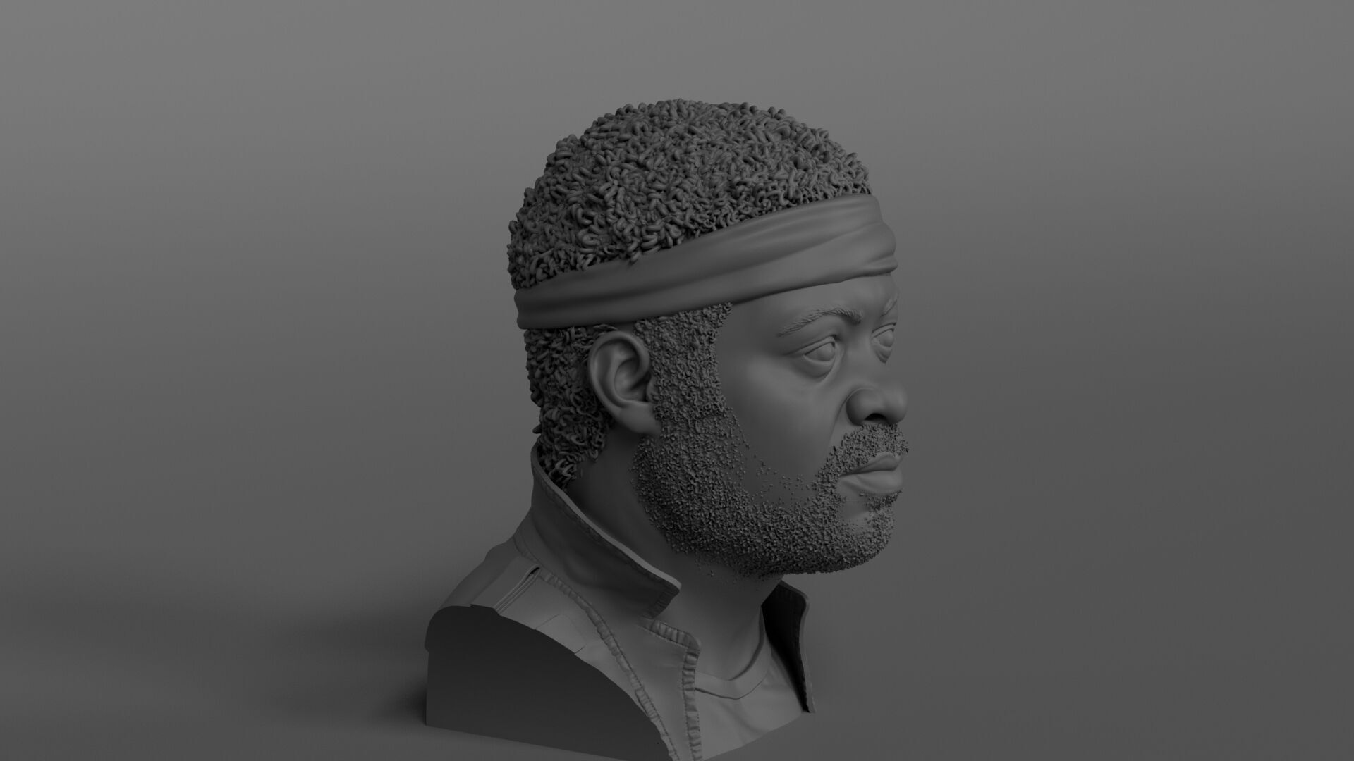 Yaphet Kotto - Parker - Alien 3D print model_6