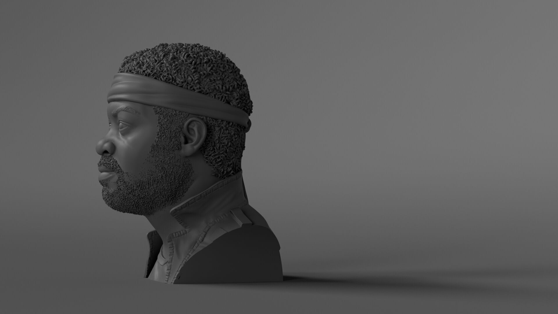 Yaphet Kotto - Parker - Alien 3D print model_3