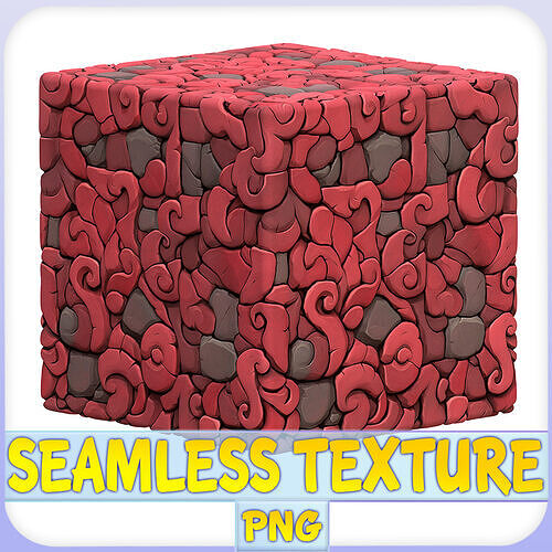 Stylized Stone Floor Seamless Texture Texture