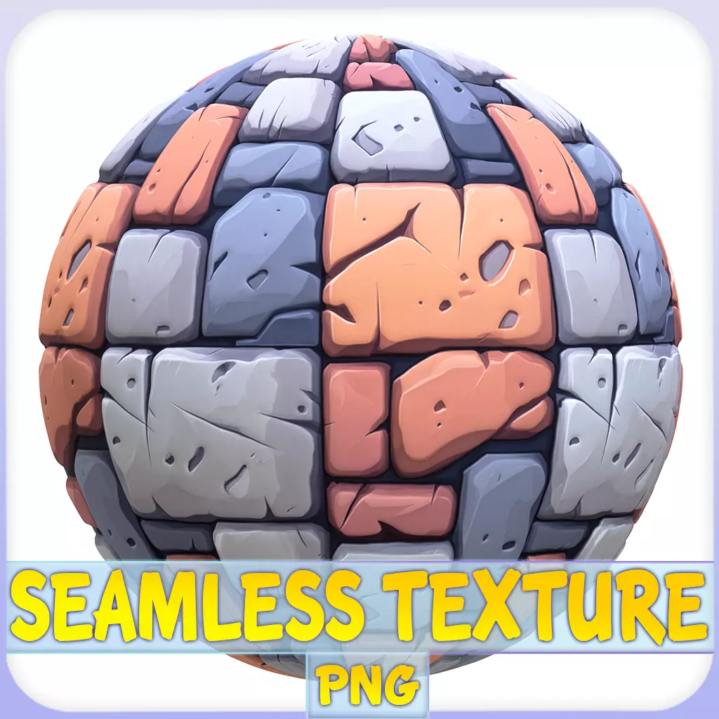 Stylized Stone Floor Seamless Texture Texture_0