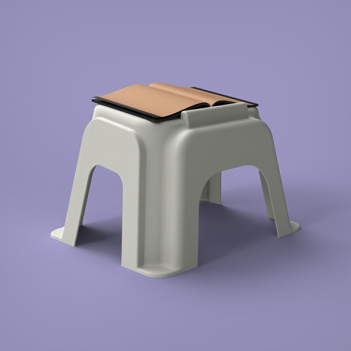Table for Book Reading 3D print model_8