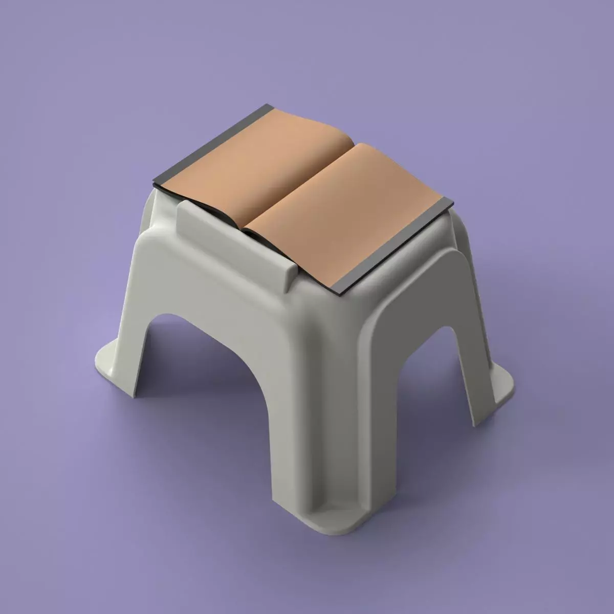 Table for Book Reading 3D print model_0