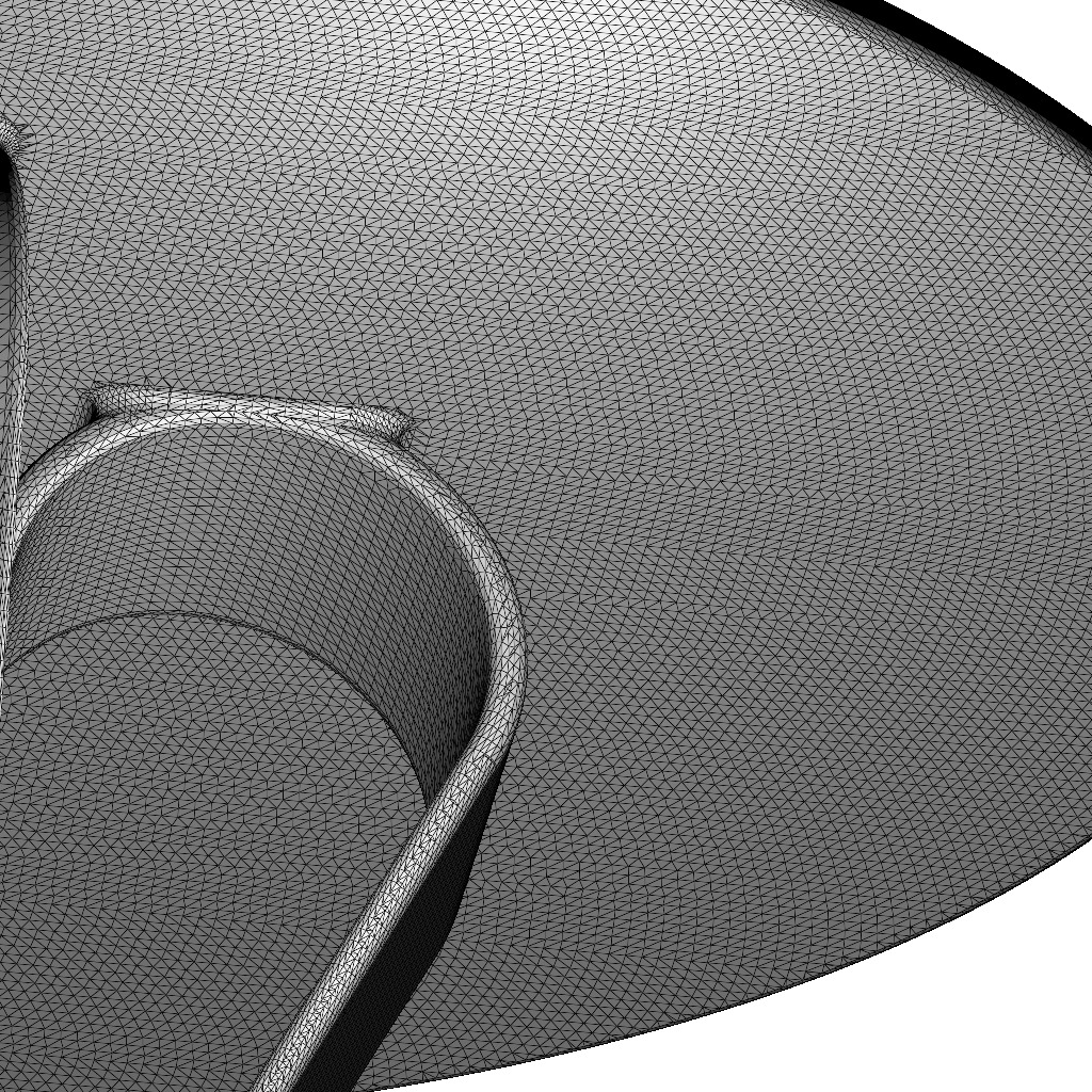 Premium Elliptical Table 3D print model_6