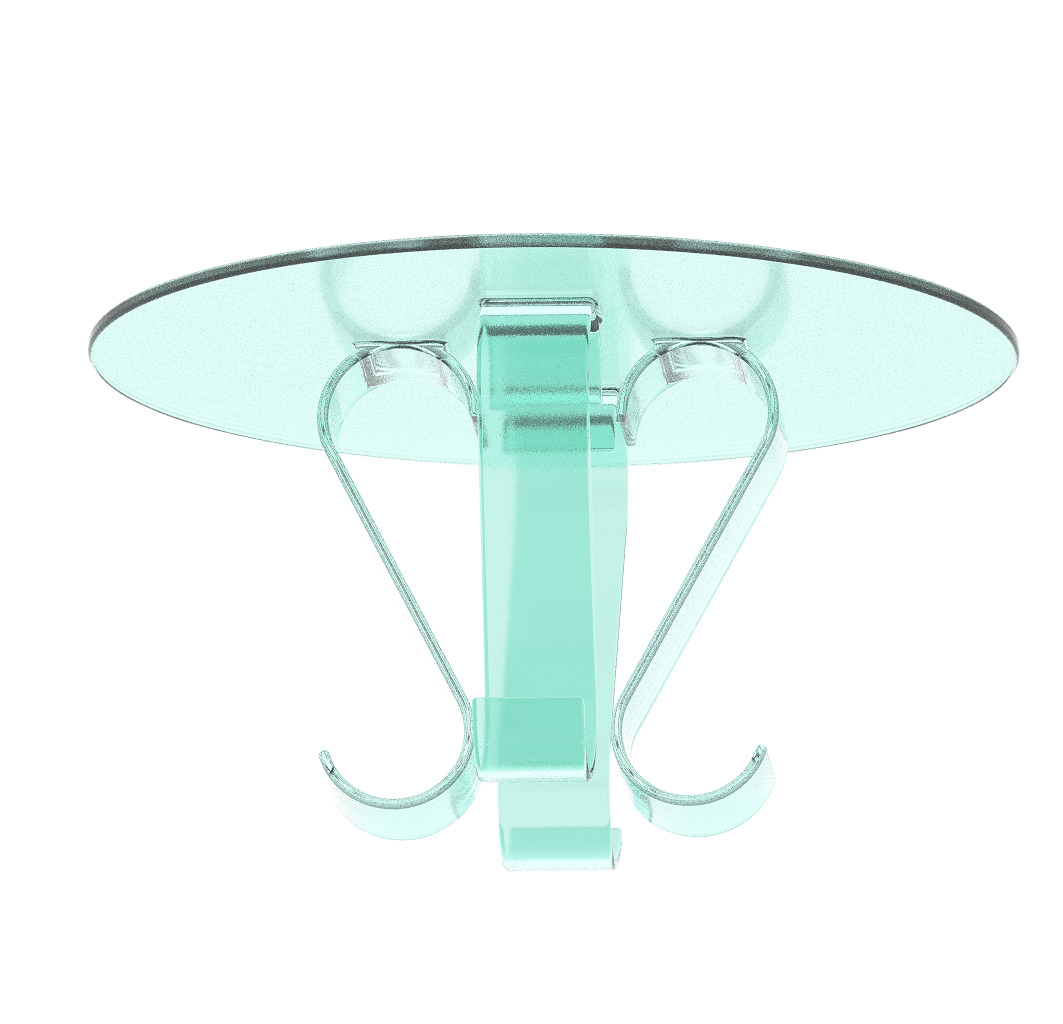 Premium Elliptical Table 3D print model_1